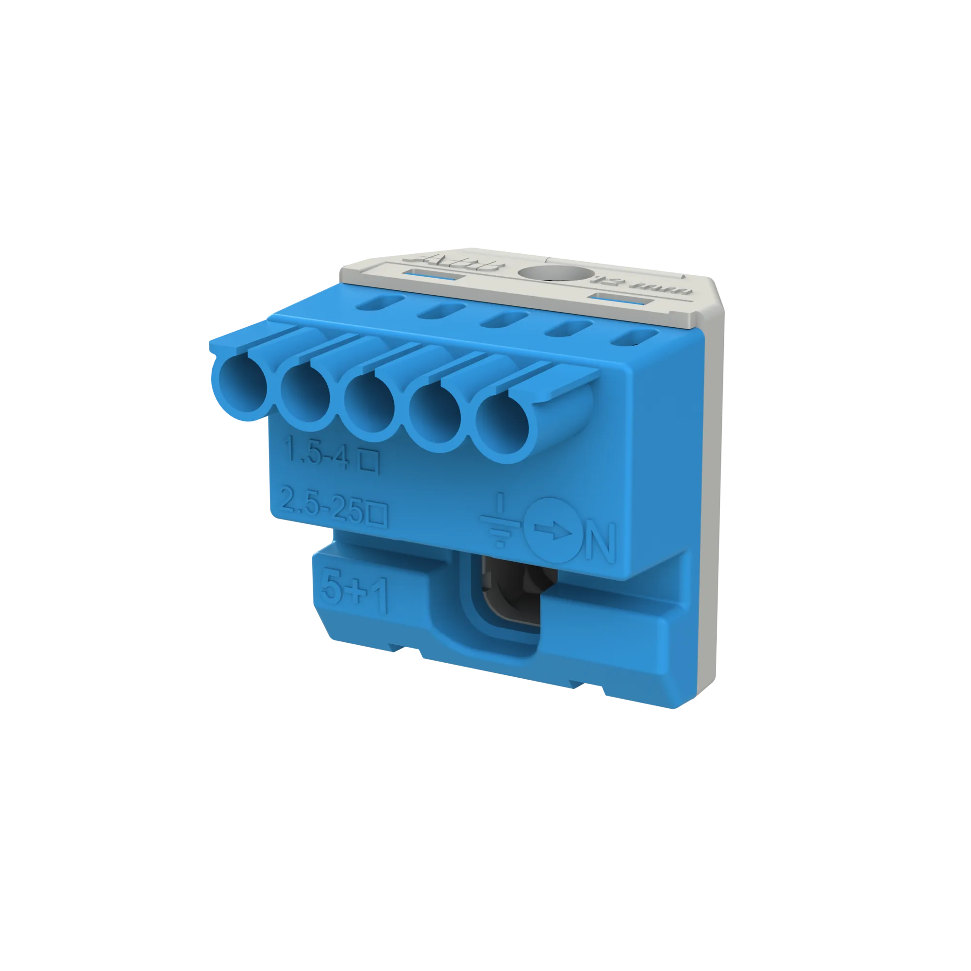 1SPE007715F9702 ABB 1SPE007715F9702 - Terminal bloğu vidasız N 5x1,5-4mm²+1x25mm²