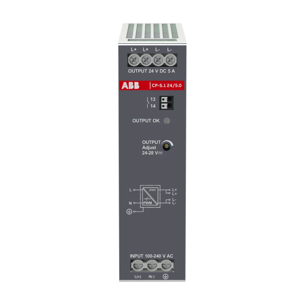 ABB CP-S.1 24/5.0 24V DC 5A Güç Kaynağı - Görsel 2