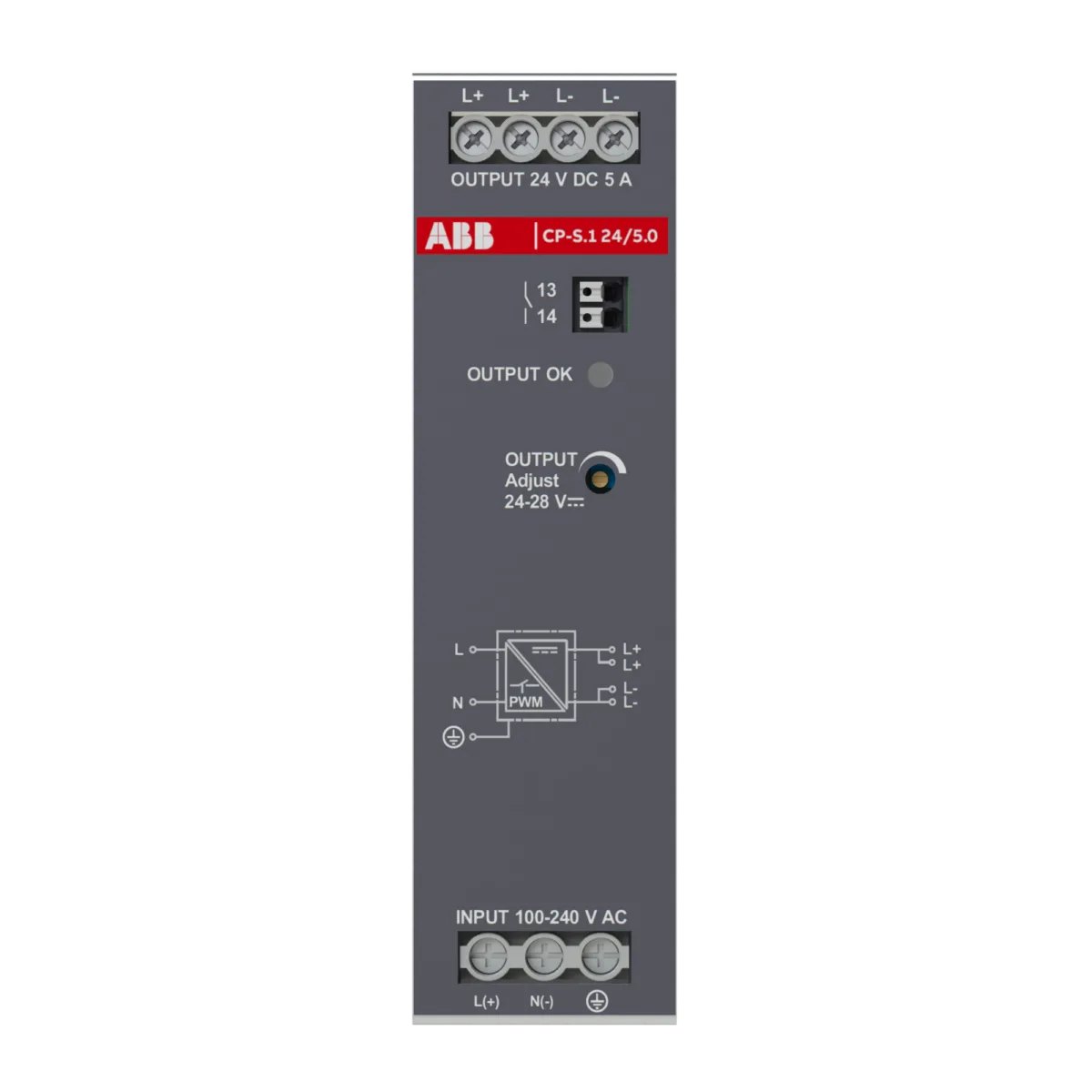 ABB CP-S.1 24/5.0 24V DC 5A Güç Kaynağı - Görsel 3