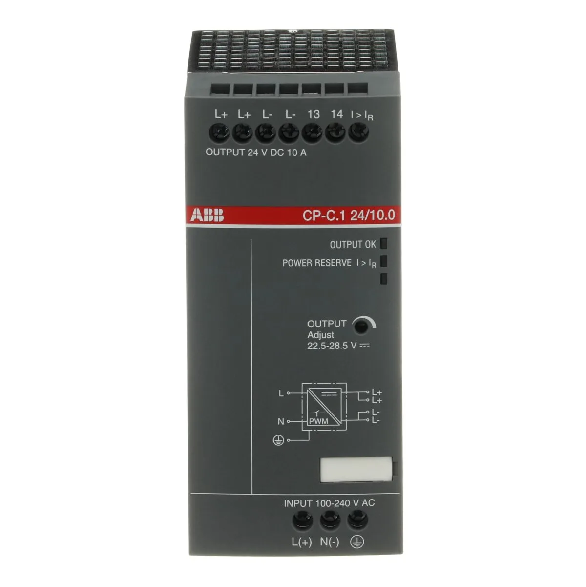 ABB CP-C.1 24/10.0 24V DC 10A Yüksek Performanslı Güç Kaynağı - Görsel 3