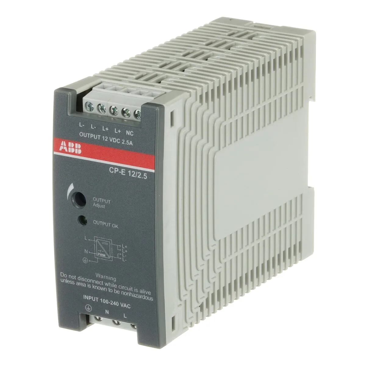 ABB CP-E 12/2.5 12V DC 2.5A Güç Kaynağı - Görsel 2