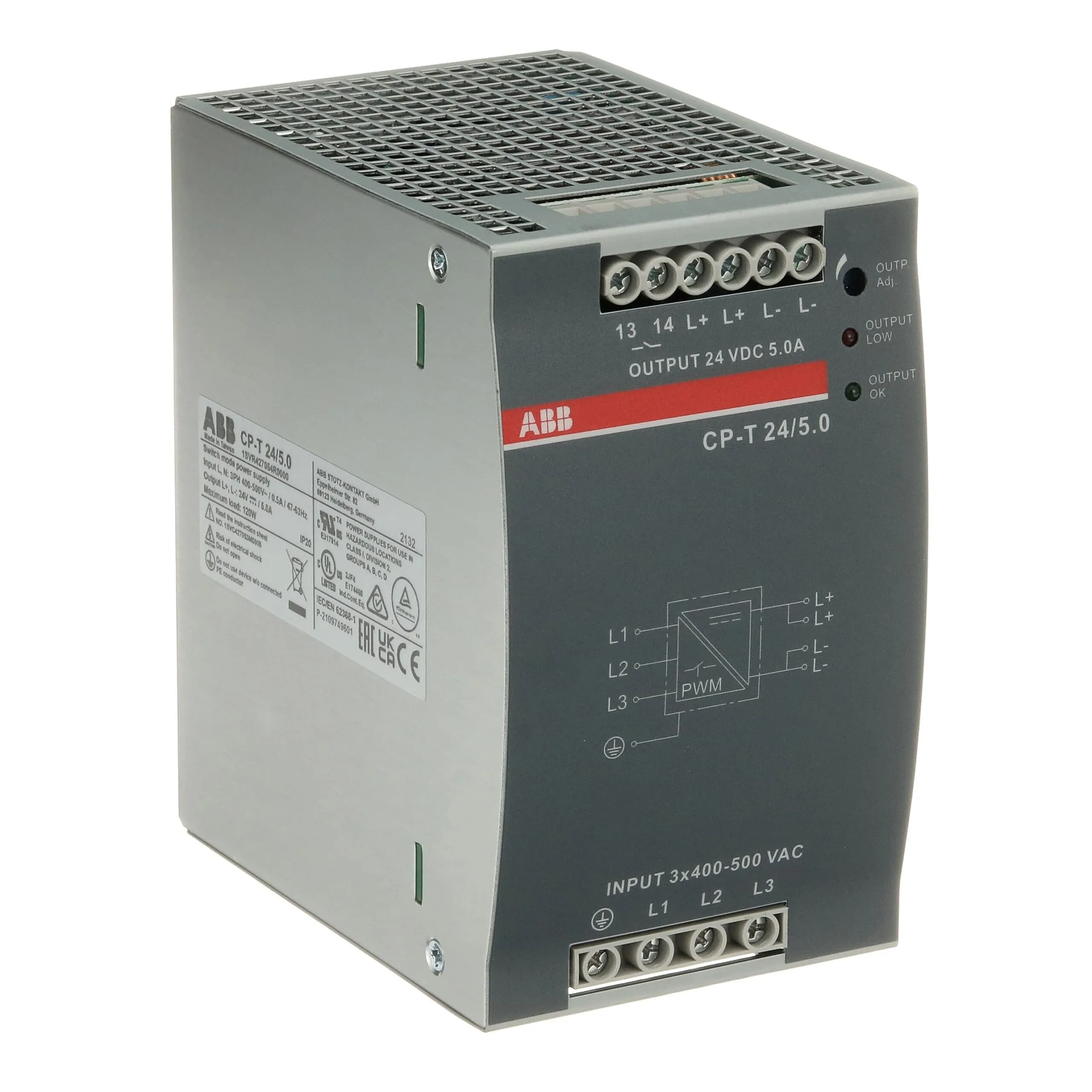 1SVR427054R0000 ABB 1SVR427054R0000 - CP-T 24/5.0 Power Supply