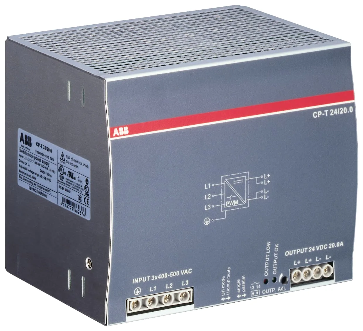 1SVR427056R0000 ABB 1SVR427056R0000 - CP-T 24/20.0 Power Supply