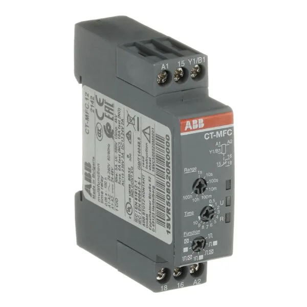 ABB 1SVR508020R0000 - Ct-mfc.12 Time Relay, Multifunctional
