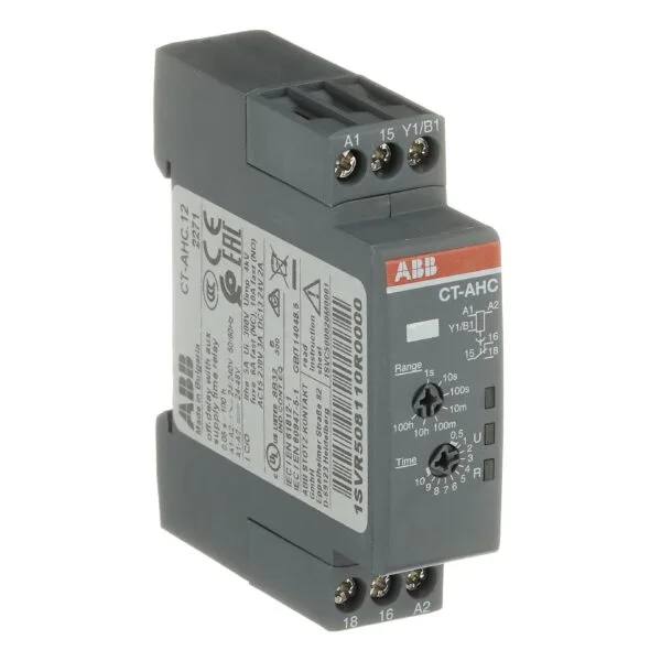 ABB 1SVR508110R0000 - Ct-ahc.12 Time Relay, OFF-DELAY