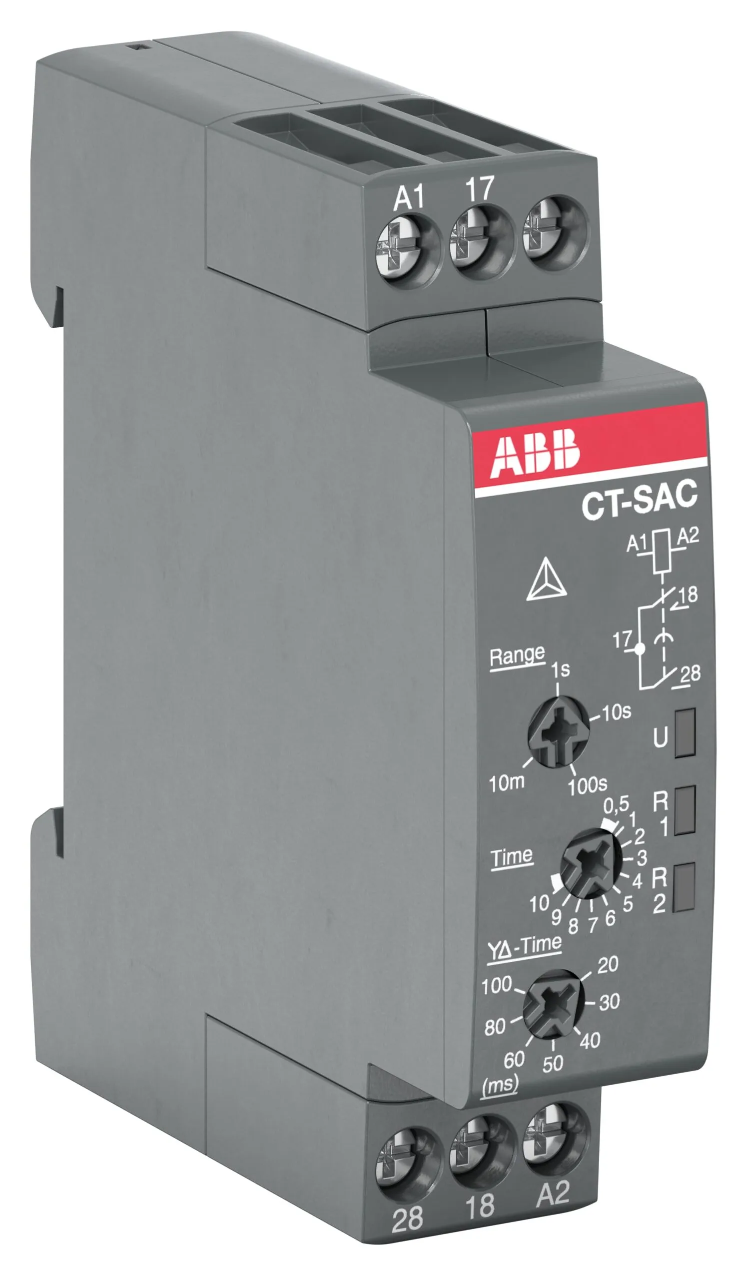 1SVR508210R0100 ABB 1SVR508210R0100 - Ct-sac.22 Time Relay, STAR-DELTA
