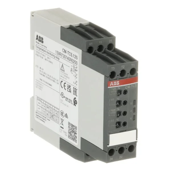 ABB 1SVR730740R0200 - Cm-tcs.12s Temperature Monitoring Relay