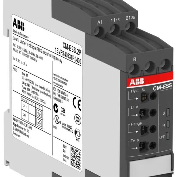ABB 1SVR730831R1400 - Cm-ess.2s Voltage Monitoring Relay