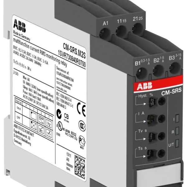 ABB 1SVR730840R0700 - Cm-srs.m2s Current Monitoring Relay