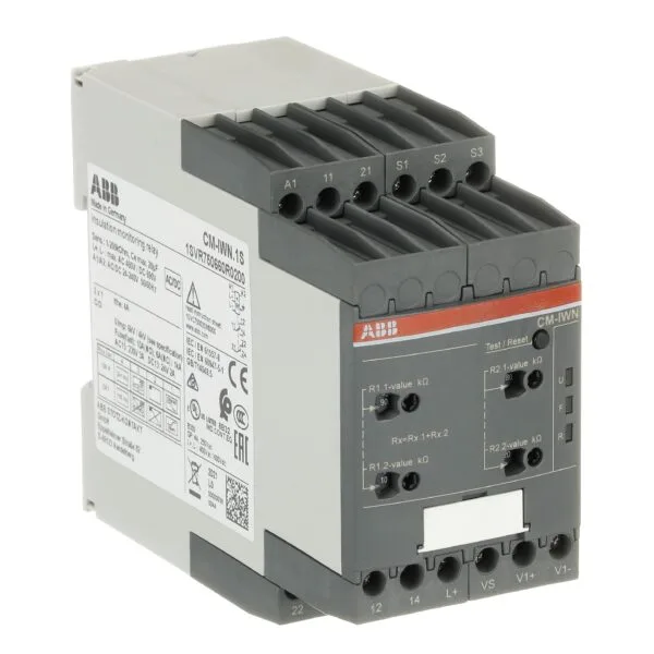 ABB 1SVR750660R0200 - Cm-ıwn.1s Insulation Monitoring Relay