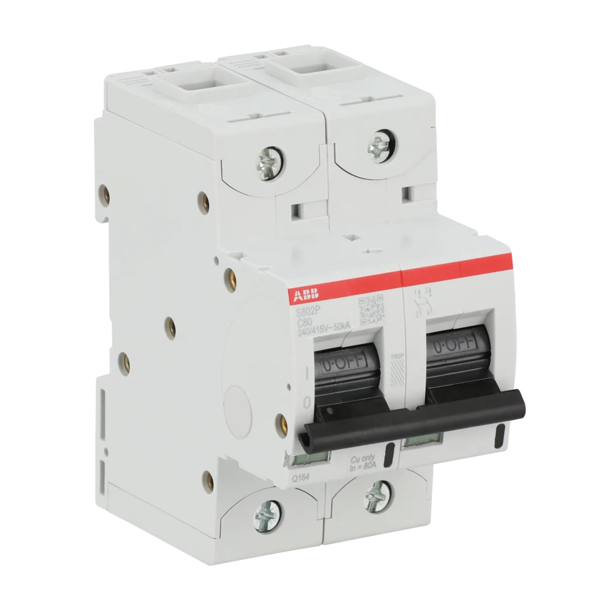 ABB S 802 P-C 80 80 Amper 2 Kutuplu Otomatik Sigorta - Görsel 2
