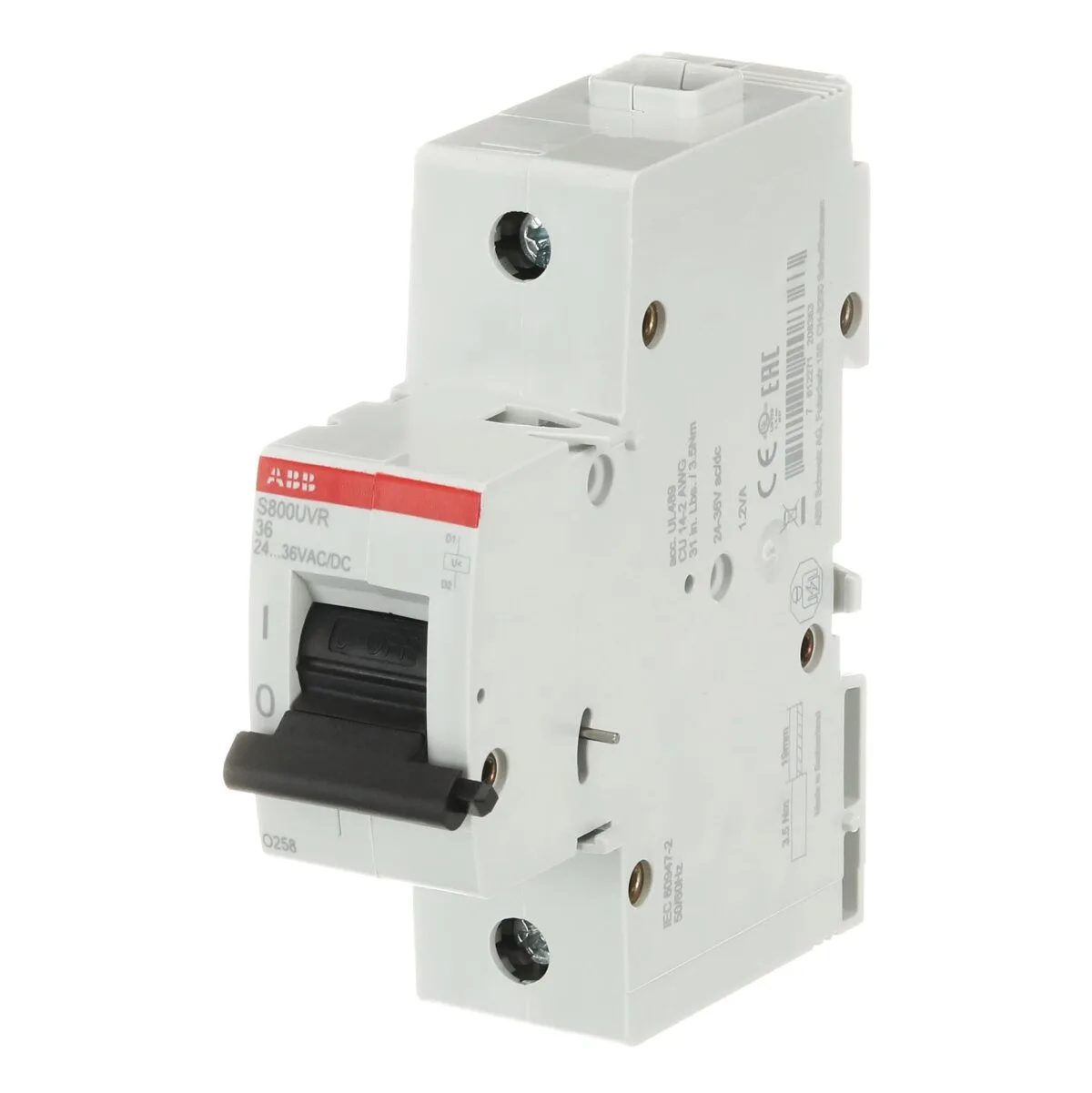 ABB S800-UVR36 Düşük Gerilim Bobini 24-36V AC/DC - Görsel 2