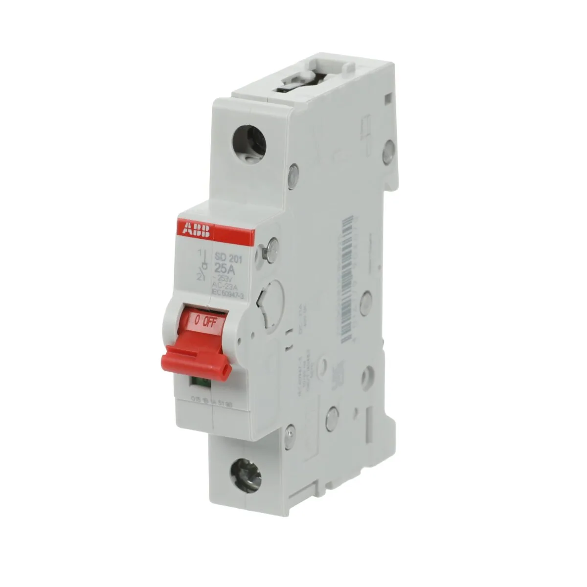 ABB SD201/25 25 Amper 1 Kutuplu Yük Ayırıcı Anahtar - Görsel 2