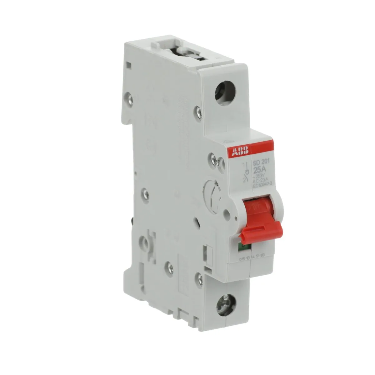 ABB SD201/25 25 Amper 1 Kutuplu Yük Ayırıcı Anahtar - Görsel 3