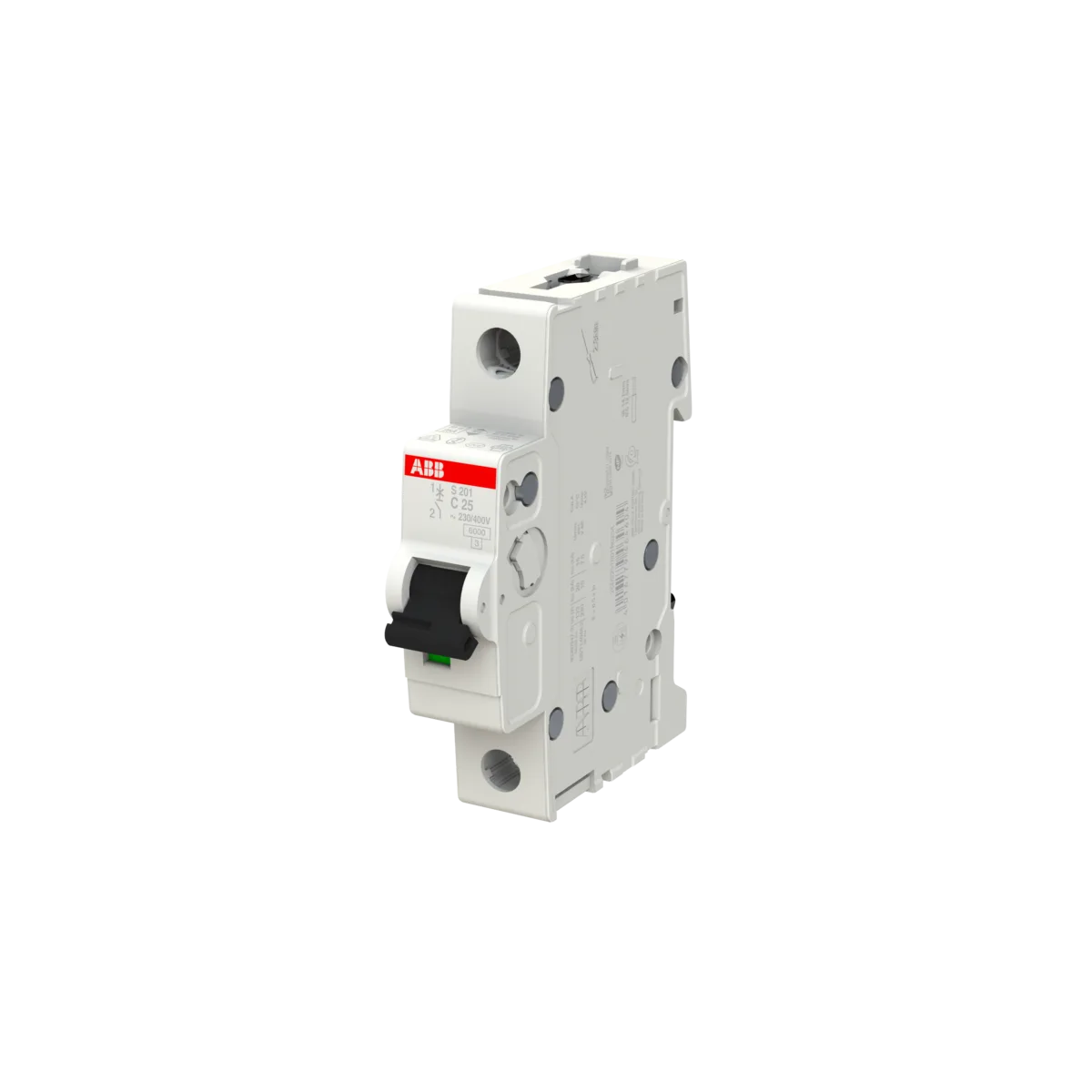 ABB S201-C25 25 Amper 1 Kutuplu 6kA C Tipi Otomatik Sigorta - Görsel 2