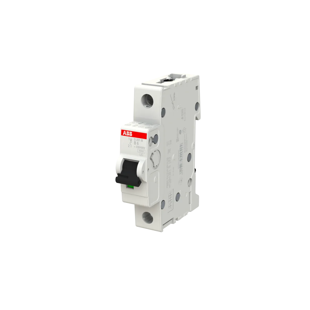 ABB S201M-B6 6 Amper 1 Kutuplu 10kA B Tipi Otomatik Sigorta - Görsel 2