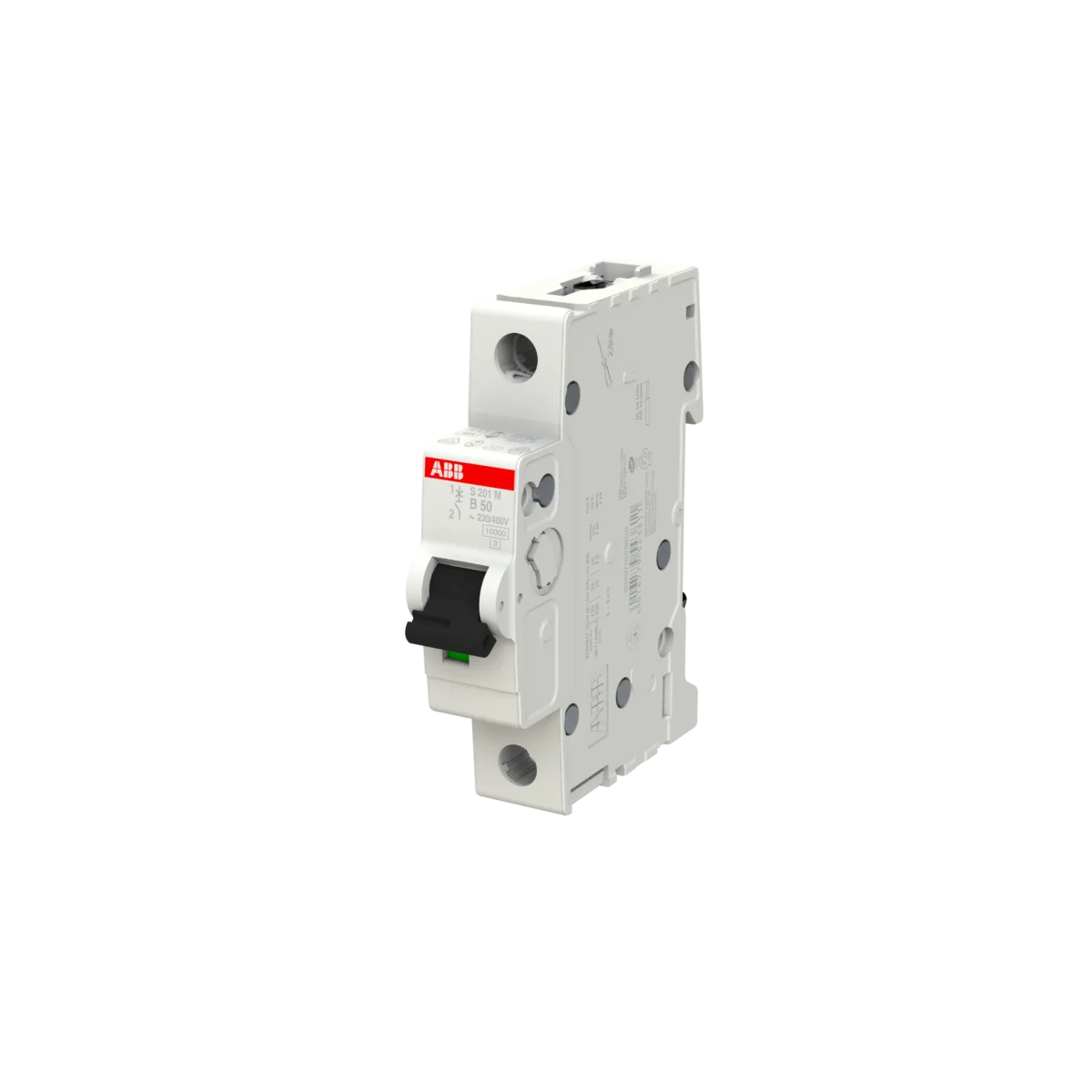 ABB S201M-B50 50 Amper 1 Kutuplu 10kA B Tipi Otomatik Sigorta - Görsel 2