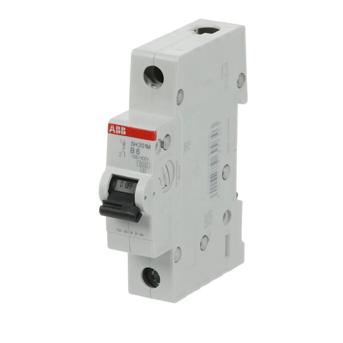 ABB SH200M Serisi 6 Amper 1 Kutuplu B Tipi Otomatik Sigorta - Görsel 2