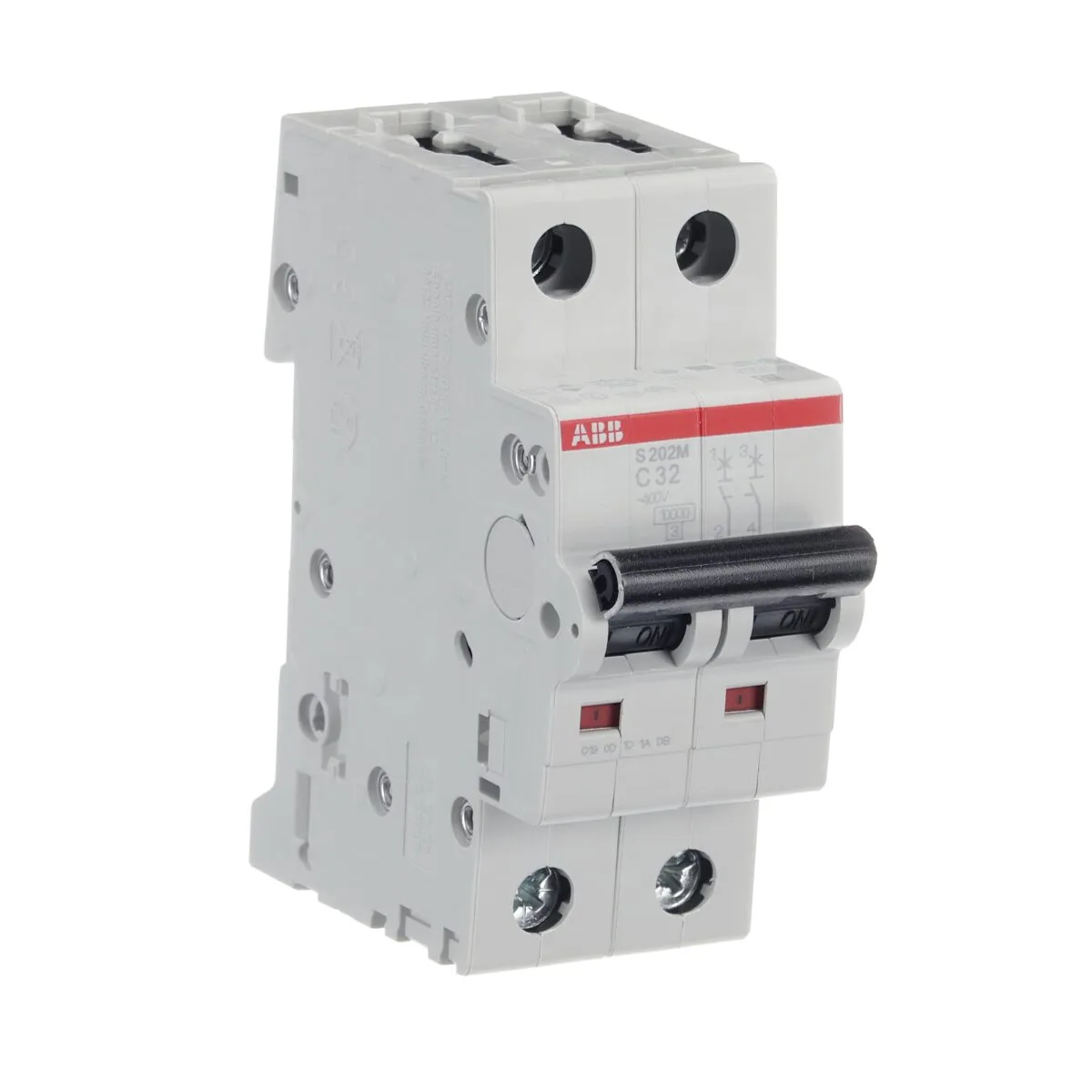 ABB S202M-C32 32 Amper 2 Kutuplu 10kA C Tipi Otomatik Sigorta - Görsel 3