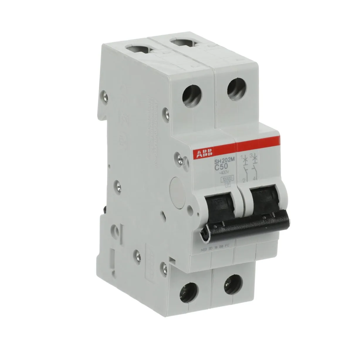 ABB SH200M Serisi 50 Amper 2 Kutuplu C Tipi Otomatik Sigorta - Görsel 3