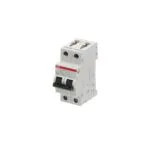 ABB S202M-C1UC 1 Amper 2 Kutuplu 10kA C Tipi AC/DC Otomatik Sigorta - Görsel 2