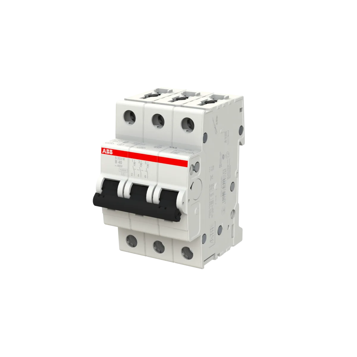 ABB S203M-B40 40 Amper 3 Kutuplu 10kA B Tipi Otomatik Sigorta - Görsel 2