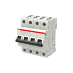 ABB S204M-C1 1 Amper 4 Kutuplu 10kA C Tipi Otomatik Sigorta - Görsel 2