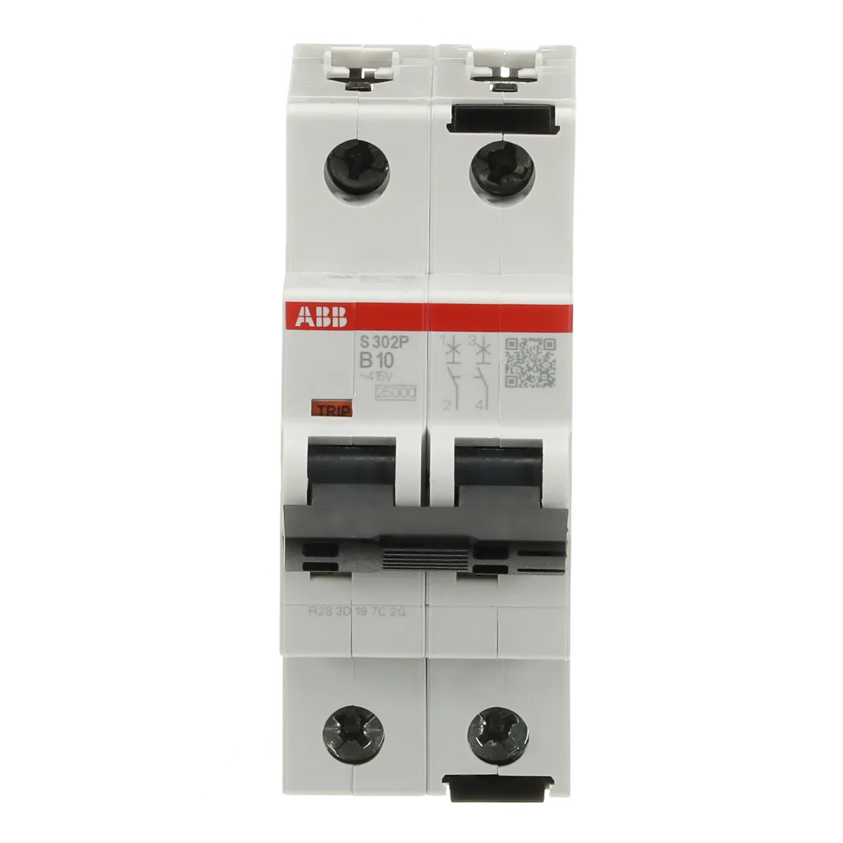 ABB S302P-C10 10 Amper 2 Kutuplu 25kA C Tipi Yüksek Performanslı Otomatik Sigorta - Görsel 5