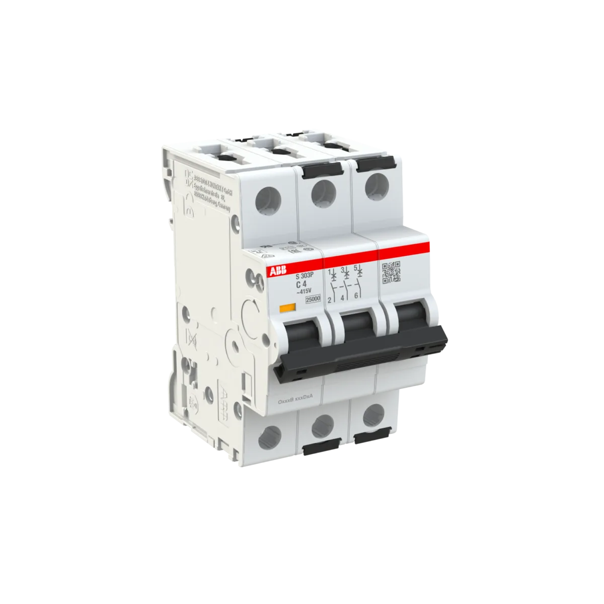 ABB S303P-C4 4 Amper 3 Kutuplu 25kA C Tipi Yüksek Performanslı Otomatik Sigorta - Görsel 3