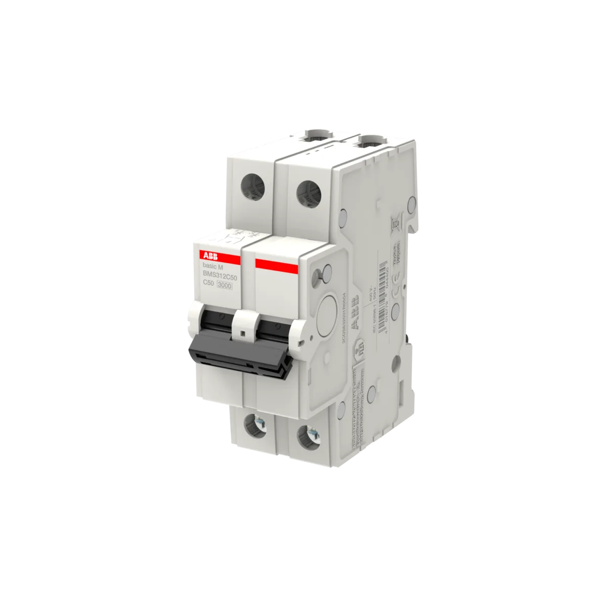 ABB 50 Amper 2 Kutuplu 3kA C Tipi Otomatik Sigorta (Ekonomik Seri) - Görsel 2