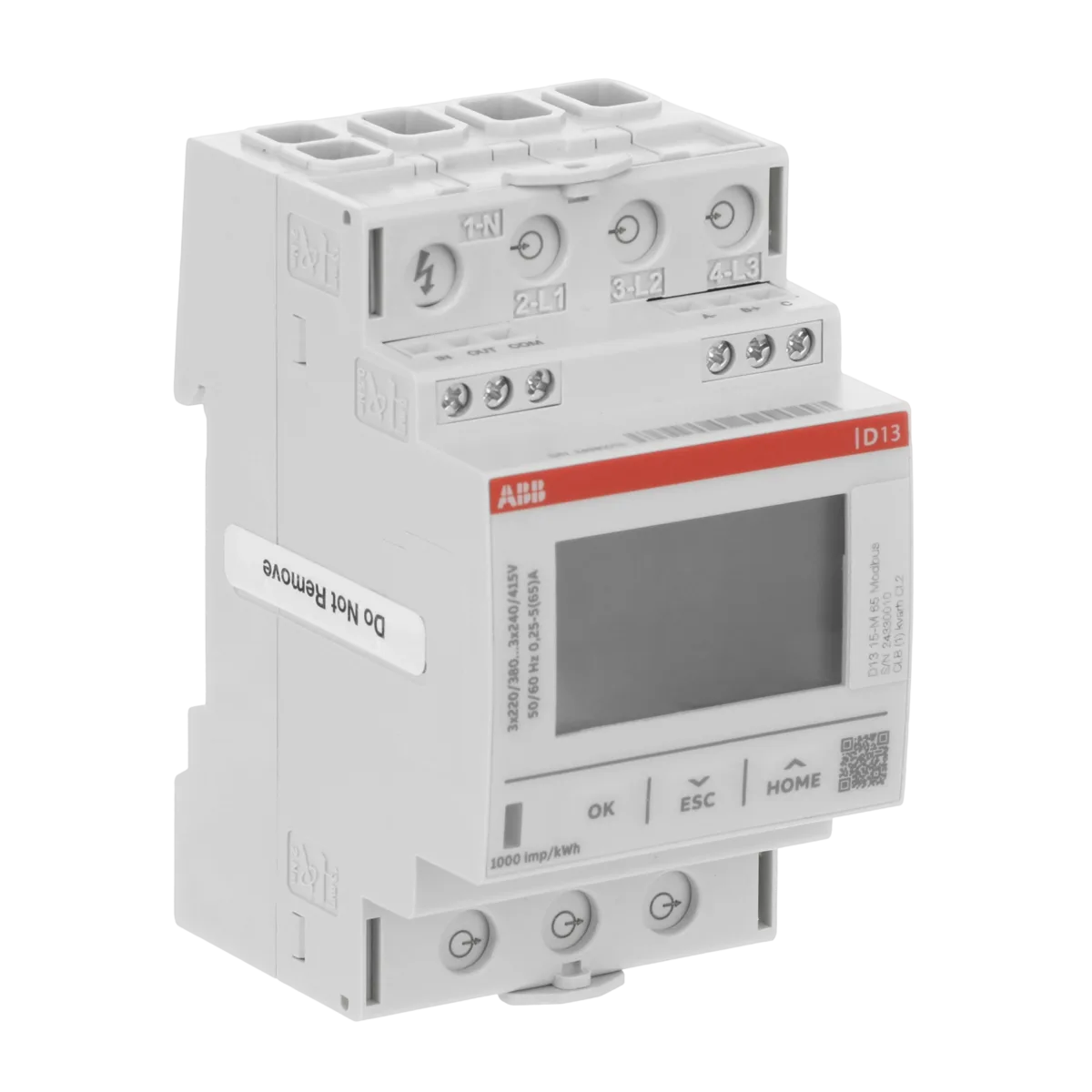 ABB D13 15-M 65 Modbus Üç Fazlı Enerji Sayacı - Görsel 3