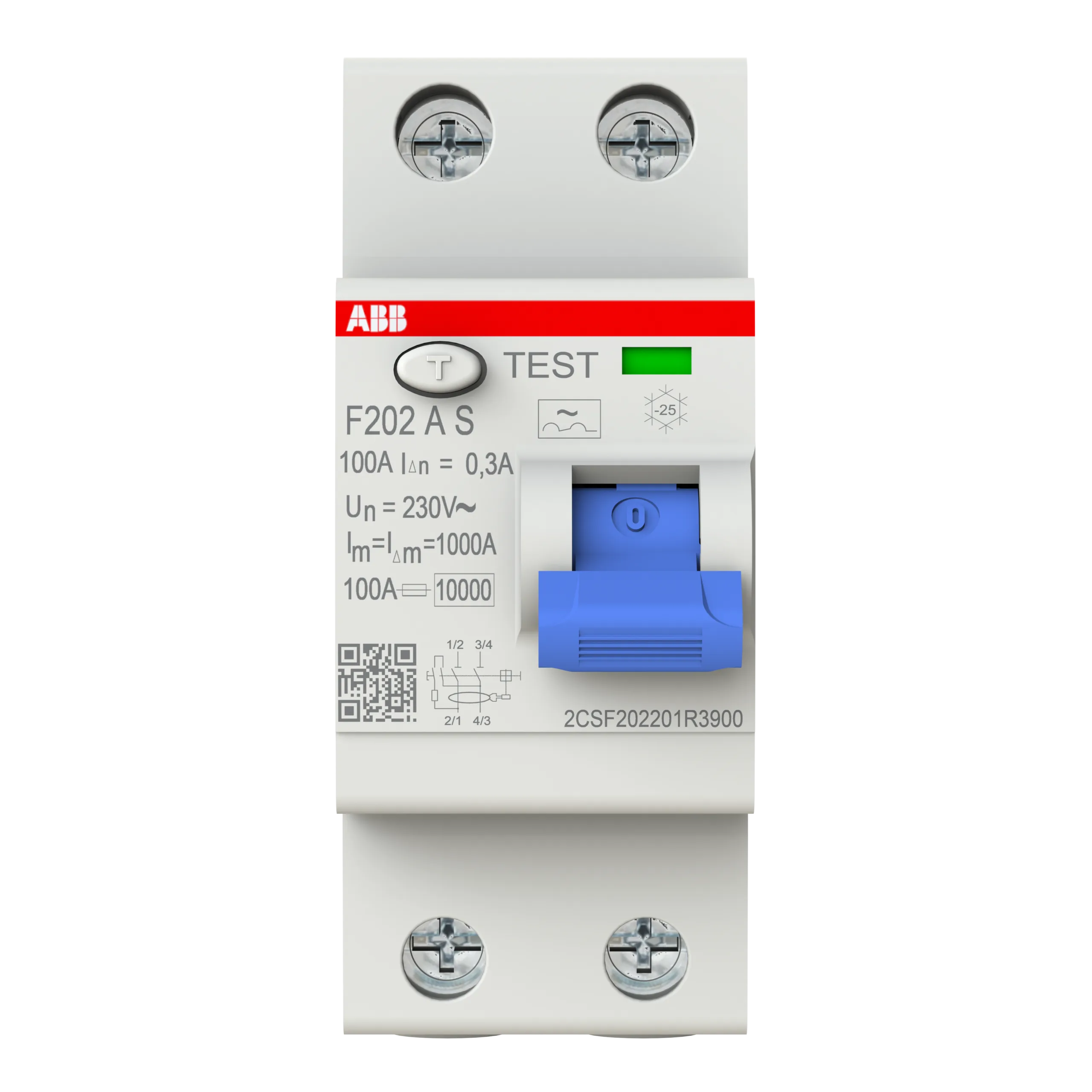 2CSF202201R3900 ABB 2CSF202201R3900 - F202 A S-100/0.3