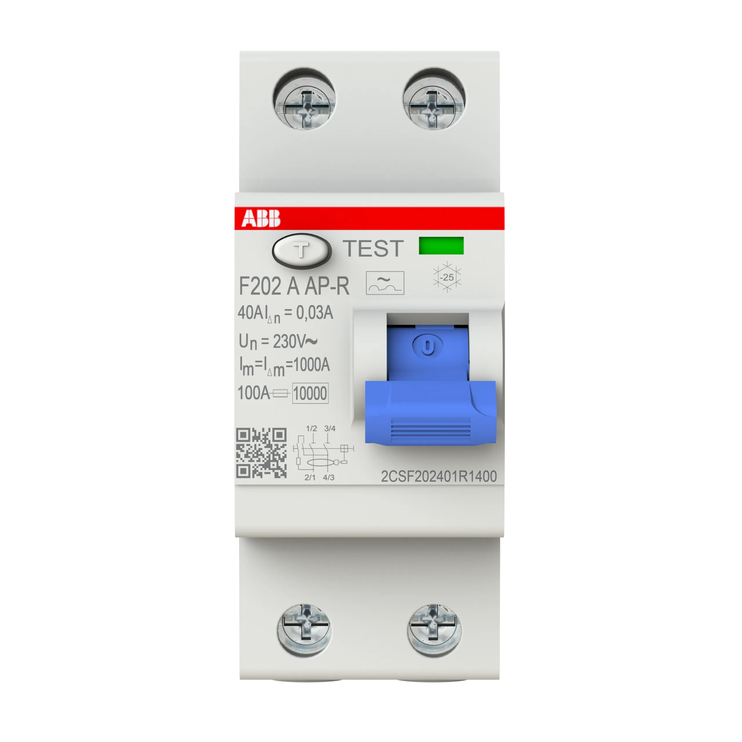 2CSF202401R1400 ABB 2CSF202401R1400 - F202 A-40/0.03 AP-R