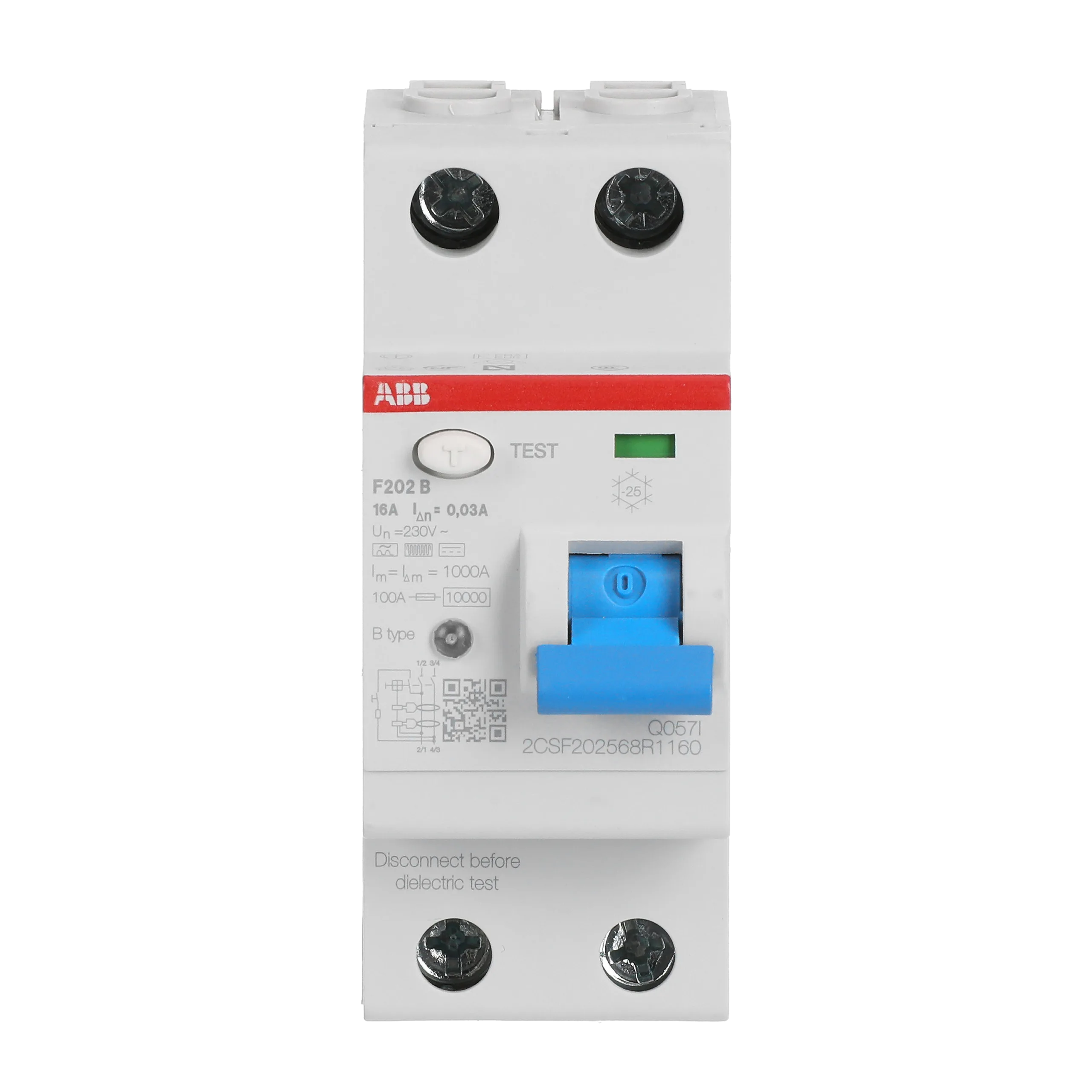 2CSF202568R1160 ABB 2CSF202568R1160 - F202 B-16/0.03