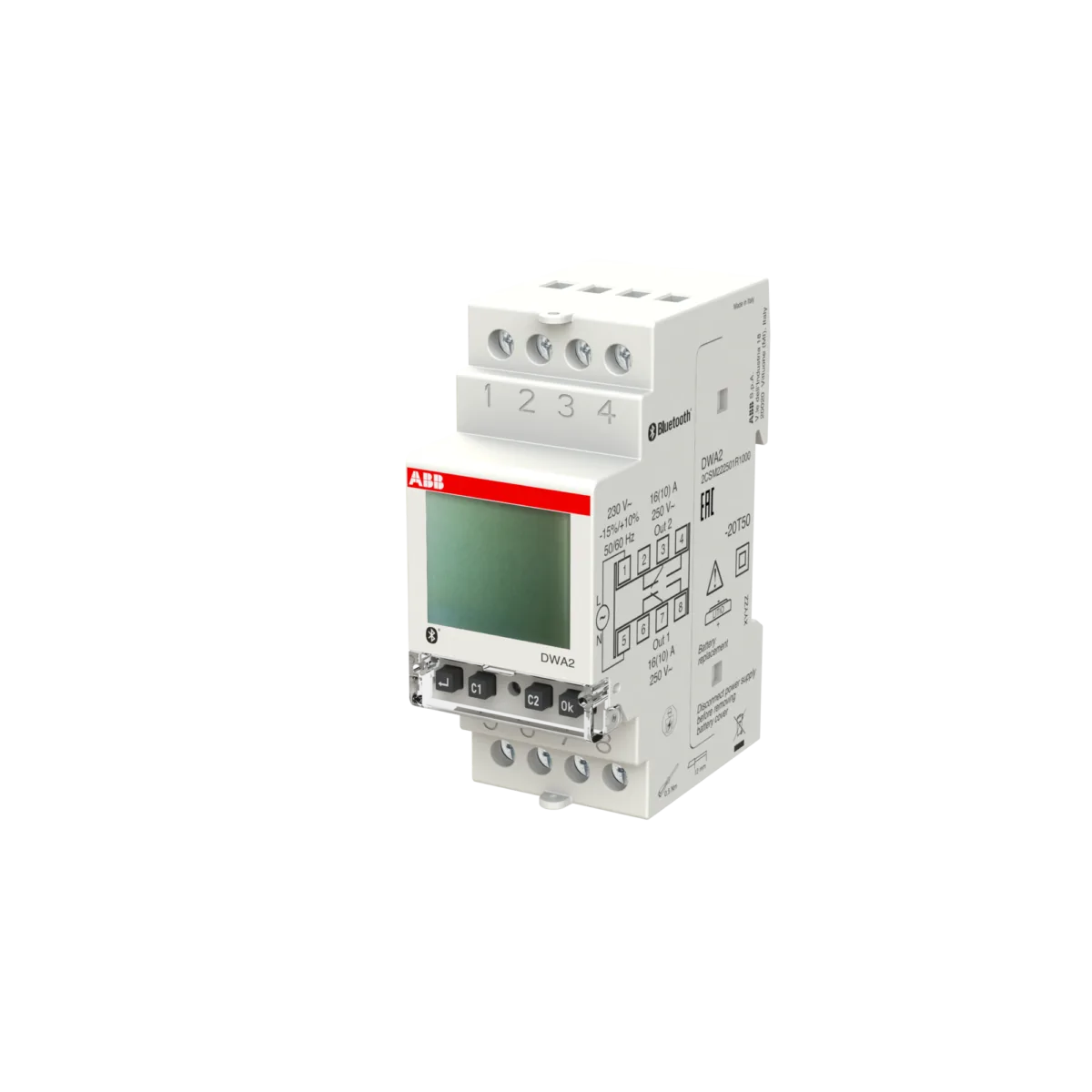 ABB DWA2 Dijital Astronomik Zaman Saati (2 Kanallı) - Görsel 2