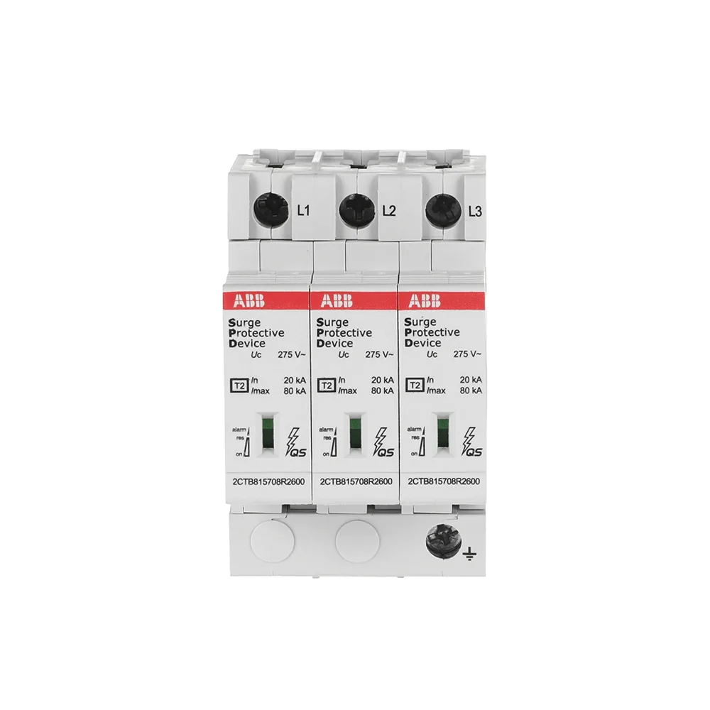 ABB OVR T2 3L 80kA 275V Trifaze Parafudr (Yüksek Kapasiteli)