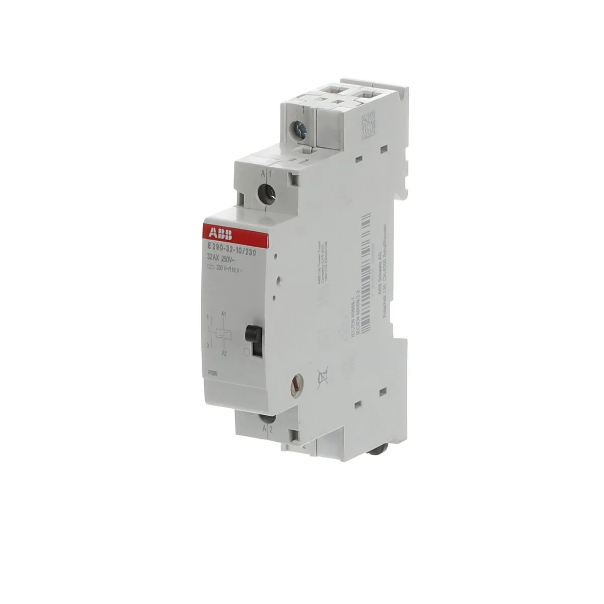 ABB E290-32-10/230 32A 230V Darbe Akım Anahtarı (1NO) - Görsel 2