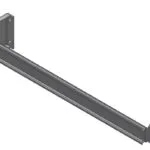 ABB 4TRB160006R0004 - DIN Rayi Montaj Kiti – 16M ve 400MM