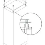 ABB AE1015 - Upper IS2 Ventılatıon Kıt
