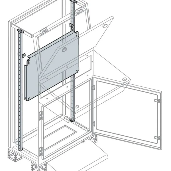ABB EA6061 - Zinc Plated Plate 600X600MM