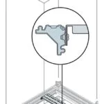 ABB EB6100 - N°2 Middle Upright Crosspieces D=600mm