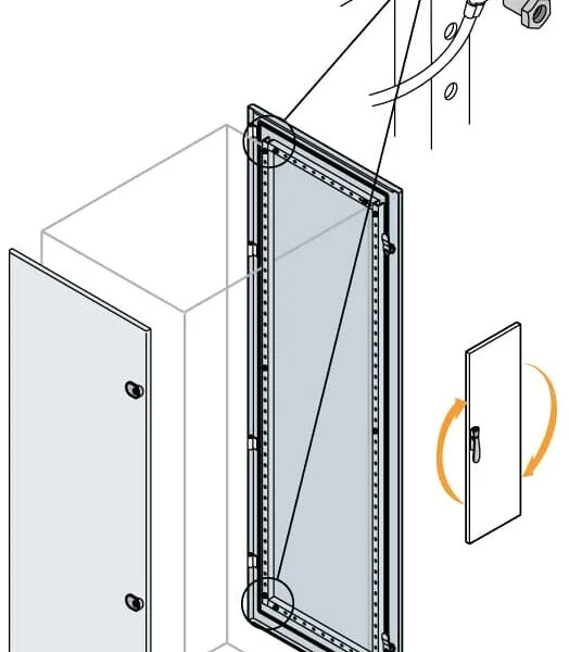 ABB EC1811K - Side Blind Door 1800X1000MM