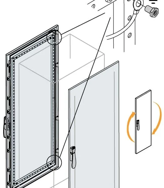 ABB EC2210K - Blind Door 2200X1000MM