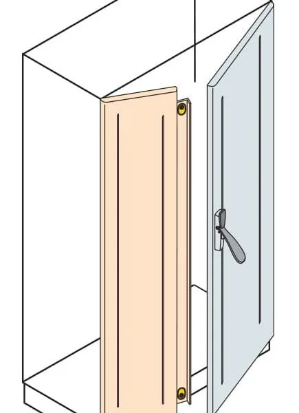 ABB ED1812SK - Bl.door+overlap.clos.1800x600mm