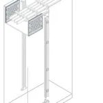 ABB EE2800 - Vertical Partition Struct.200x800mm
