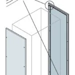 ABB EL2040K - N°2 Blind Side Panels 2000X400MM
