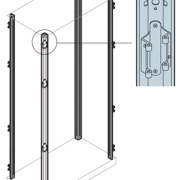 ABB EM1600 - N.4 Uprıghts H=1600mm