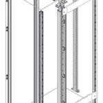 ABB EM1803 - Cells Vers.intermediate Uprights H=1800m