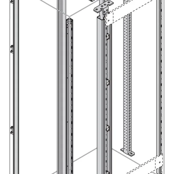 ABB EM1803 - Cells Vers.intermediate Uprights H=1800m