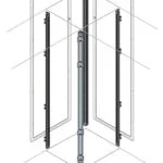 ABB EM2005 - N°4 Uprights H=2000mm